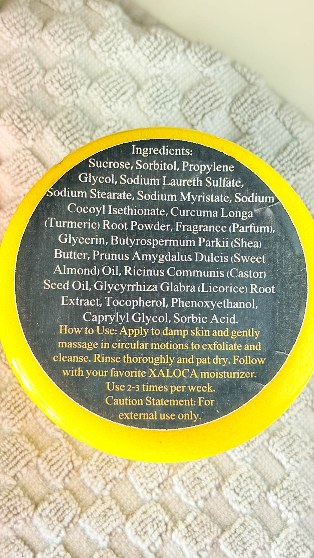 Turmeric Glow Body Scrub